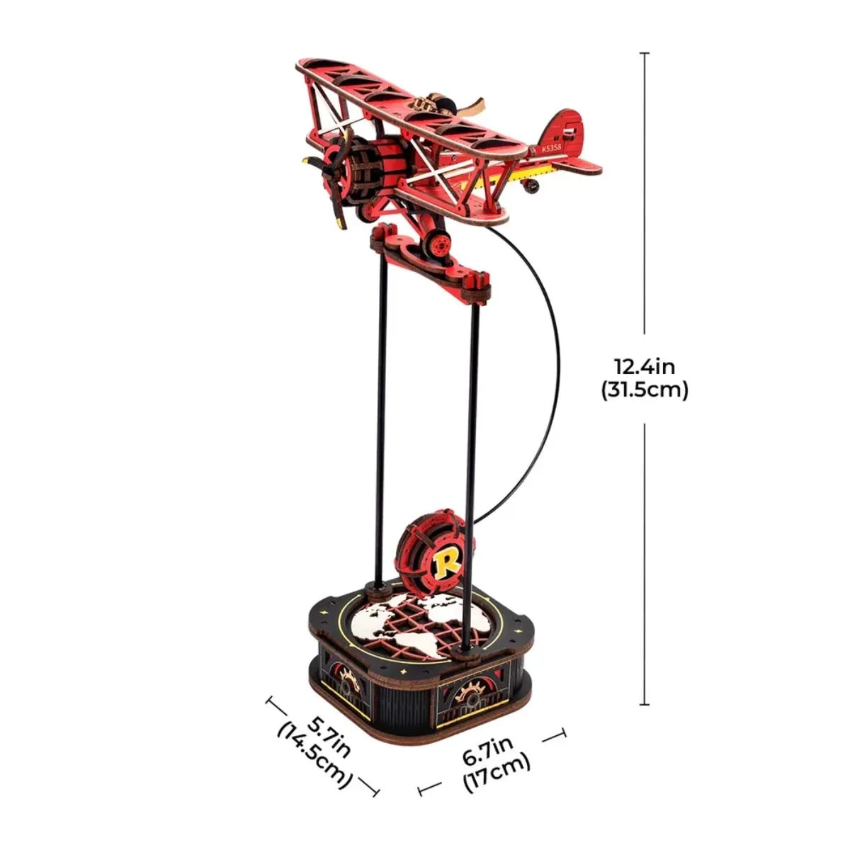 Sky Captain Gravity Swing 3D Wooden Puzzle