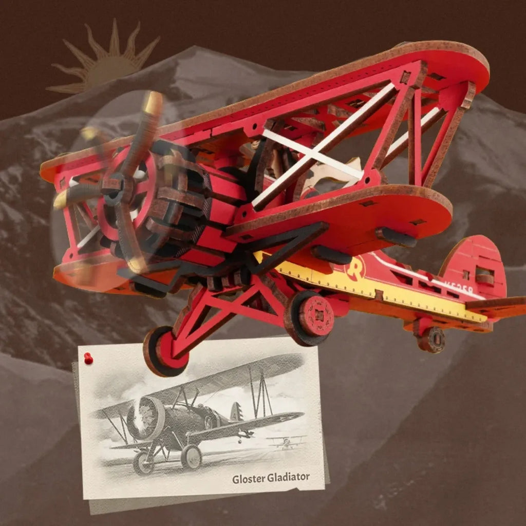 Sky Captain Gravity Swing 3D Wooden Puzzle