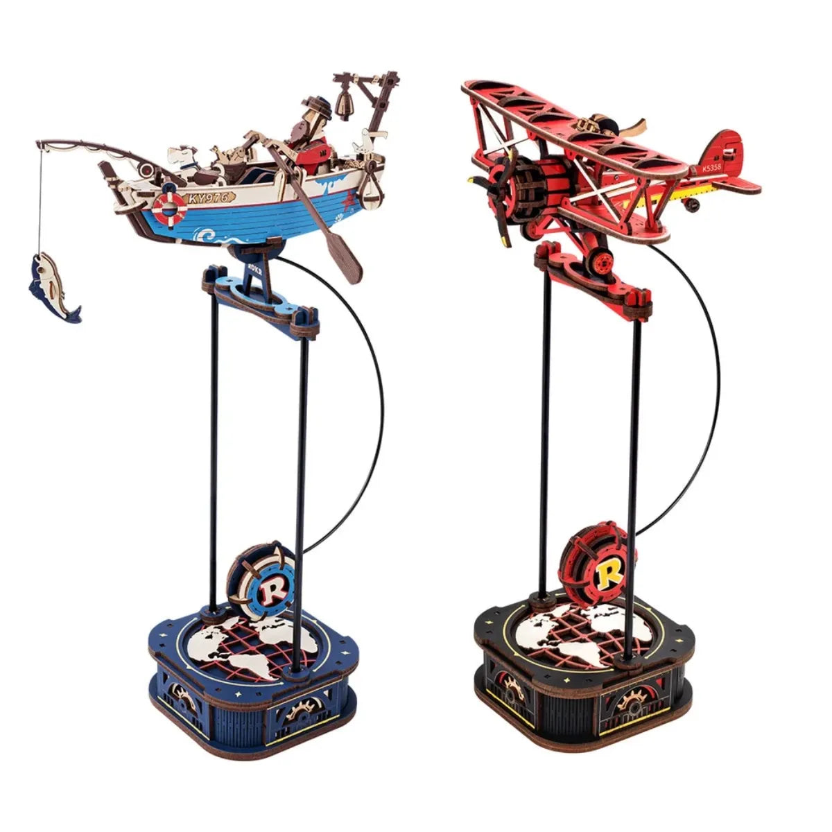 Sky Captain Gravity Swing 3D Wooden Puzzle