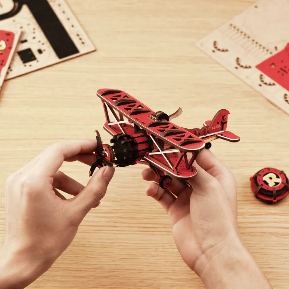 Sky Captain Gravity Swing 3D Wooden Puzzle