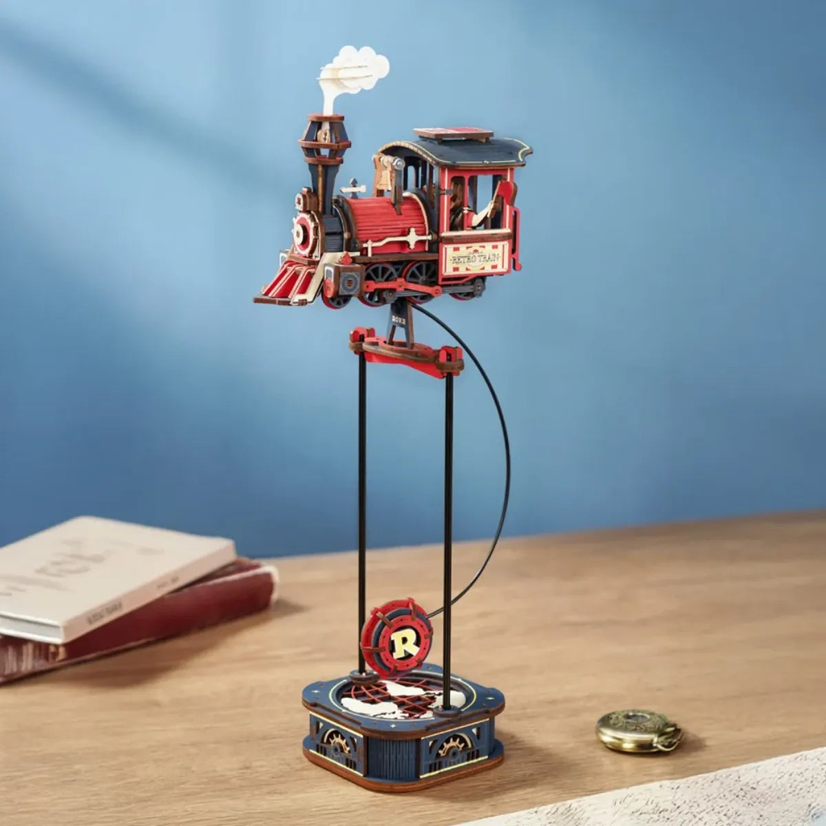 Power Express Gravity Swing 3D Wooden Puzzle