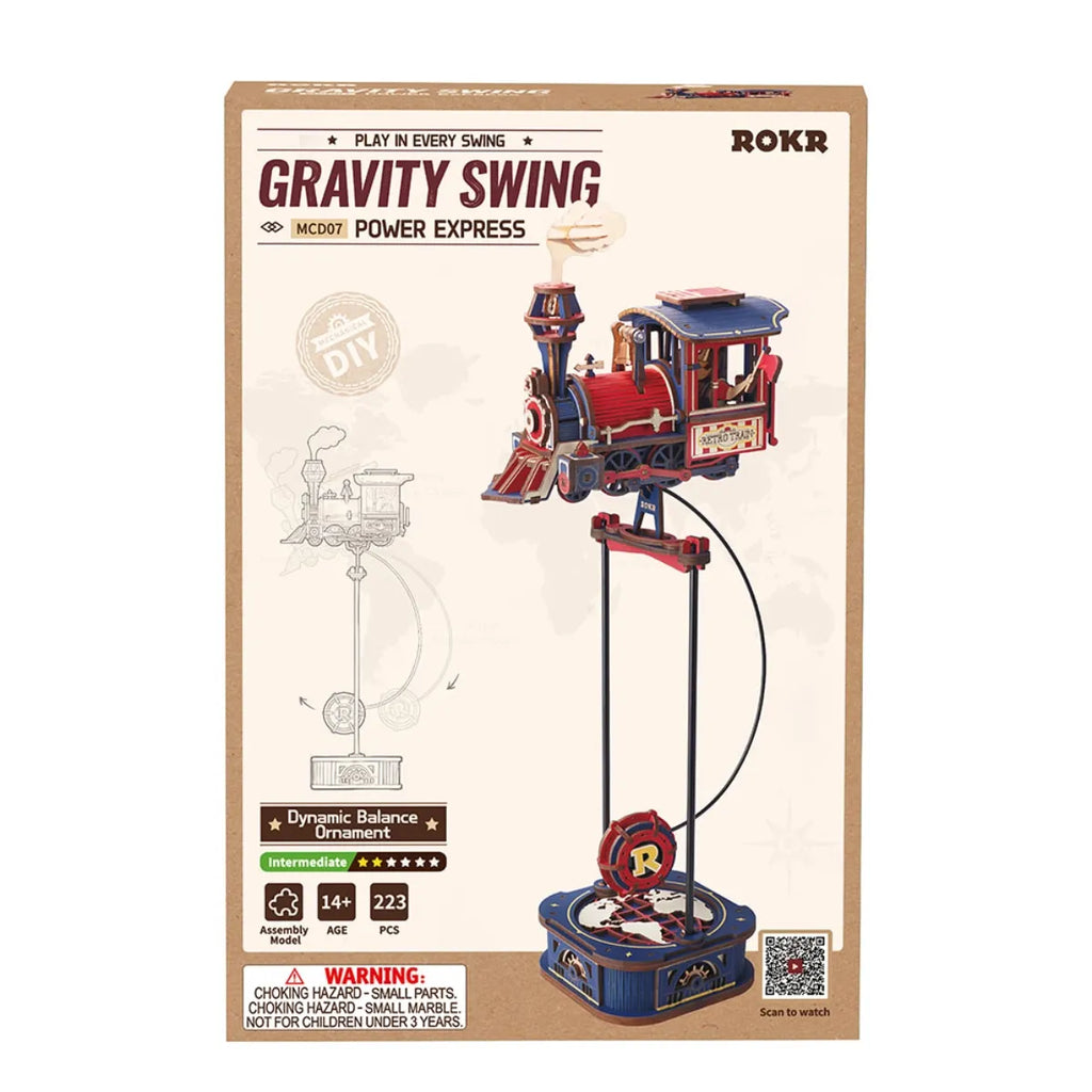Power Express Gravity Swing 3D Wooden Puzzle