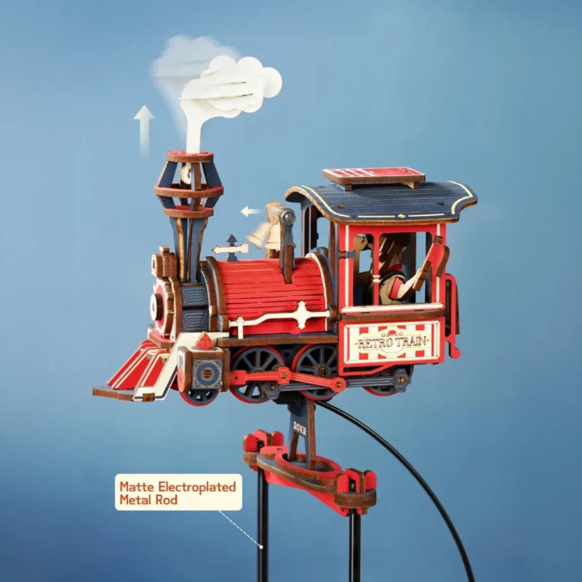 Power Express Gravity Swing 3D Wooden Puzzle