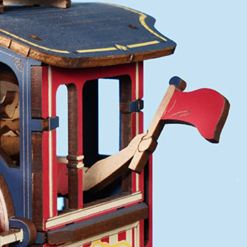 Power Express Gravity Swing 3D Wooden Puzzle