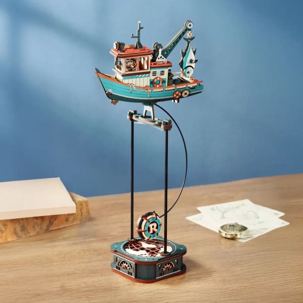Lucky Trawler Gravity Swing 3D Wooden Puzzle