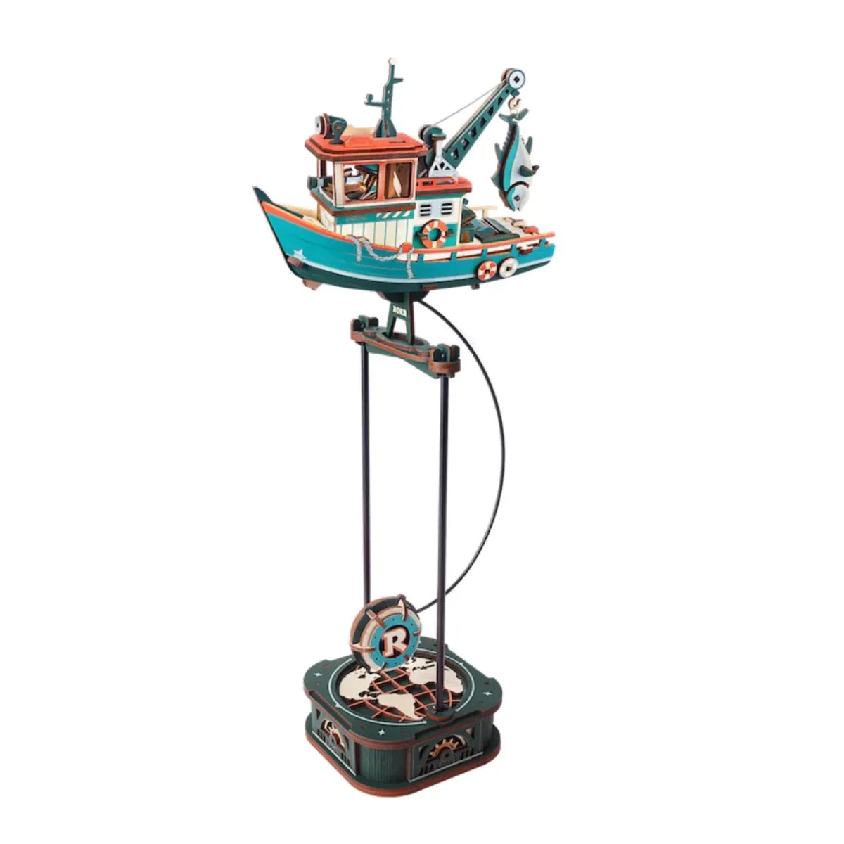 Lucky Trawler Gravity Swing 3D Wooden Puzzle