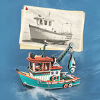 Lucky Trawler Gravity Swing 3D Wooden Puzzle