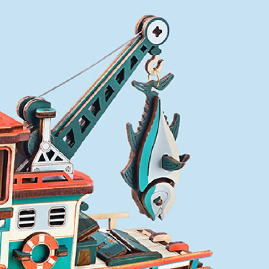 Lucky Trawler Gravity Swing 3D Wooden Puzzle