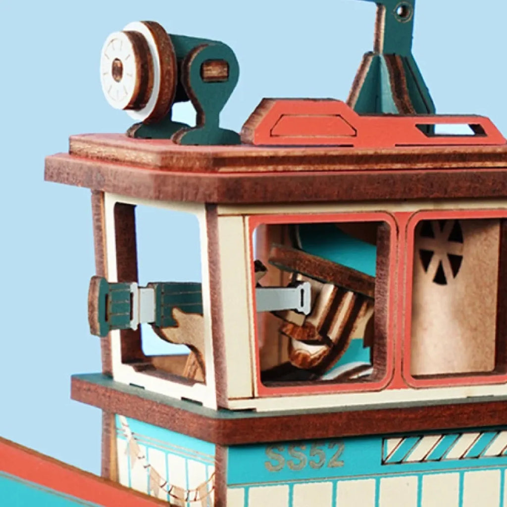 Lucky Trawler Gravity Swing 3D Wooden Puzzle