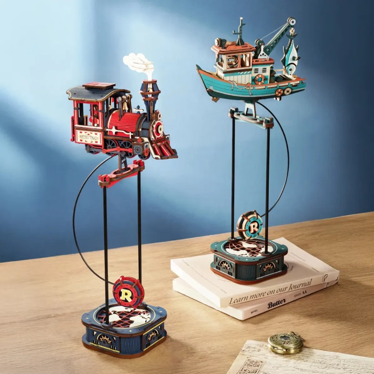 Lucky Trawler Gravity Swing 3D Wooden Puzzle