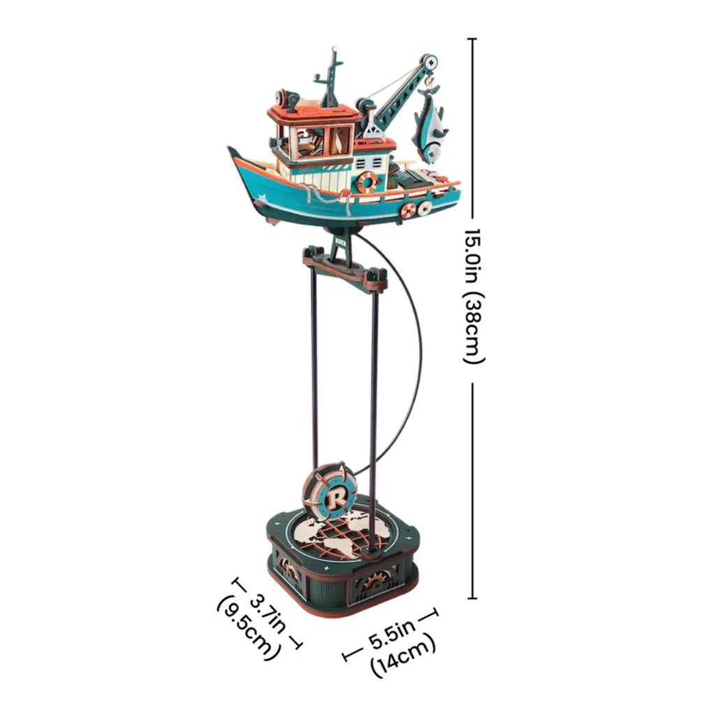 Lucky Trawler Gravity Swing 3D Wooden Puzzle