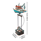 Lucky Trawler Gravity Swing 3D Wooden Puzzle