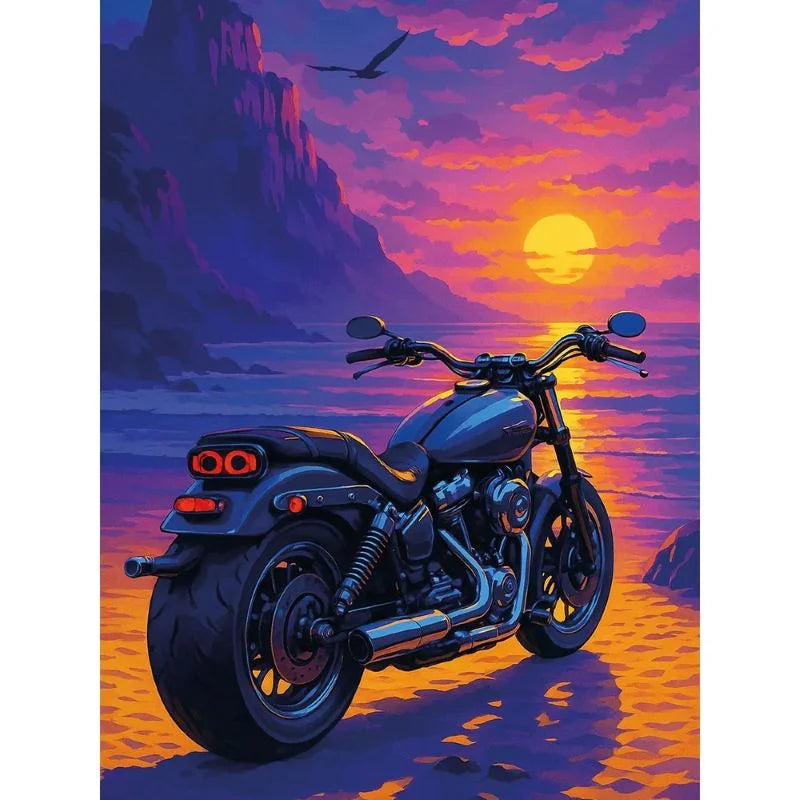 Towards the Wind Paint by Numbers Kit 30x40cm
