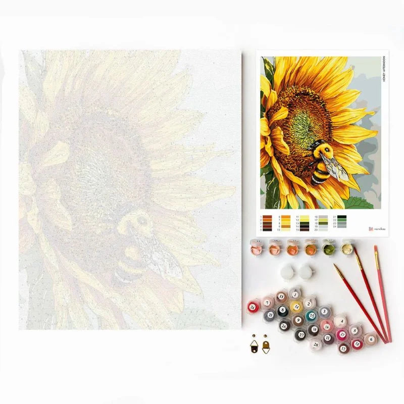 Honey Afternoon Paint by Numbers Kit 40x50cm