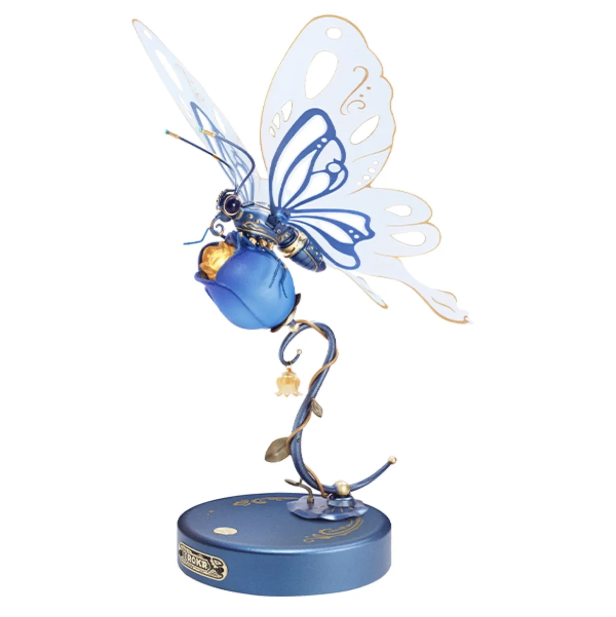 Blue Butterfly Mechanical 3D Puzzle