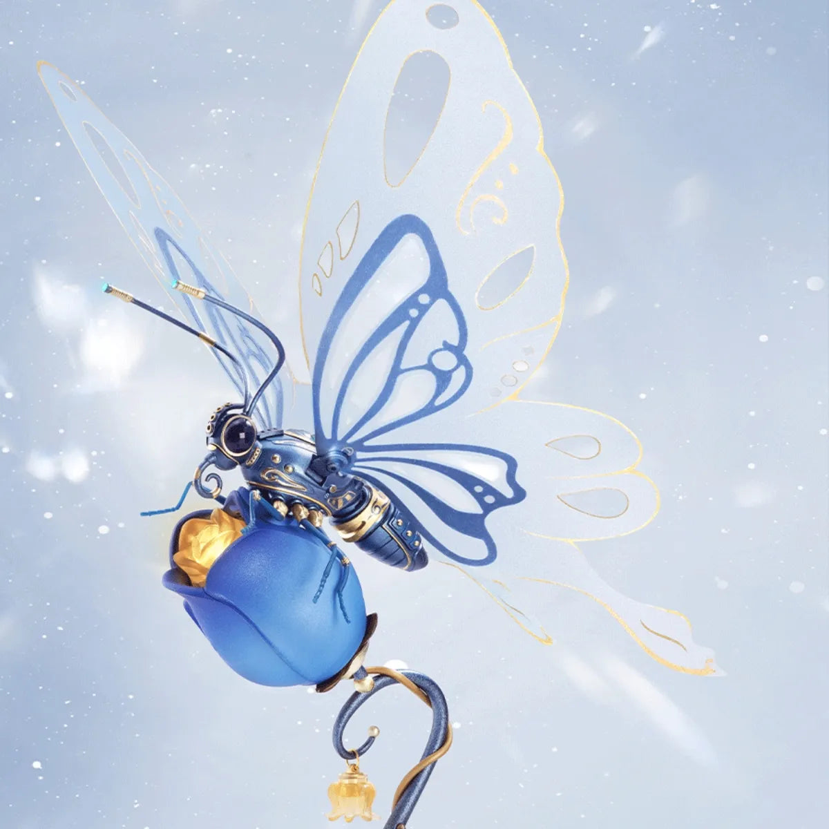 Blue Butterfly Mechanical 3D Puzzle