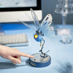 Blue Butterfly Mechanical 3D Puzzle