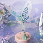 Pink Butterfly Mechanical 3D Puzzle