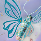 Pink Butterfly Mechanical 3D Puzzle