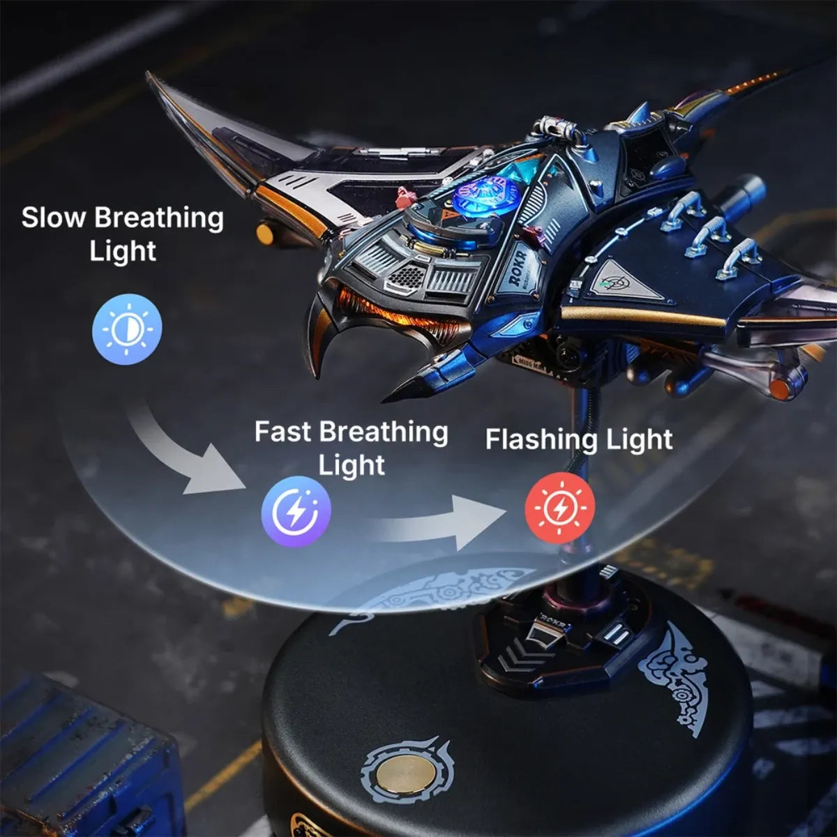 Manta Ray Mechanical 3D Puzzle