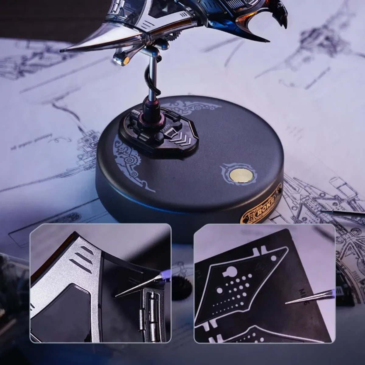 Manta Ray Mechanical 3D Puzzle