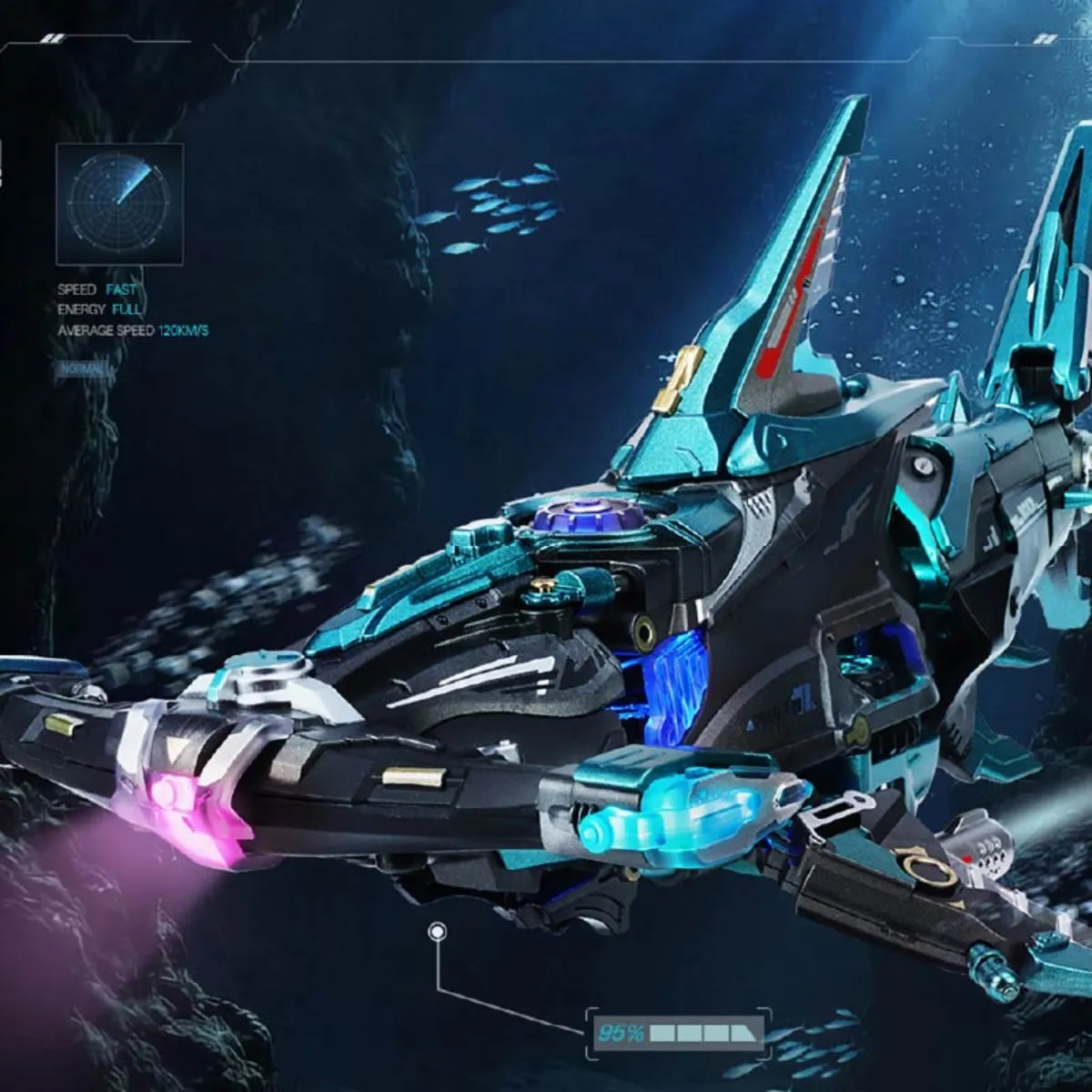 Hammerhead Shark Mechanical 3D Puzzle