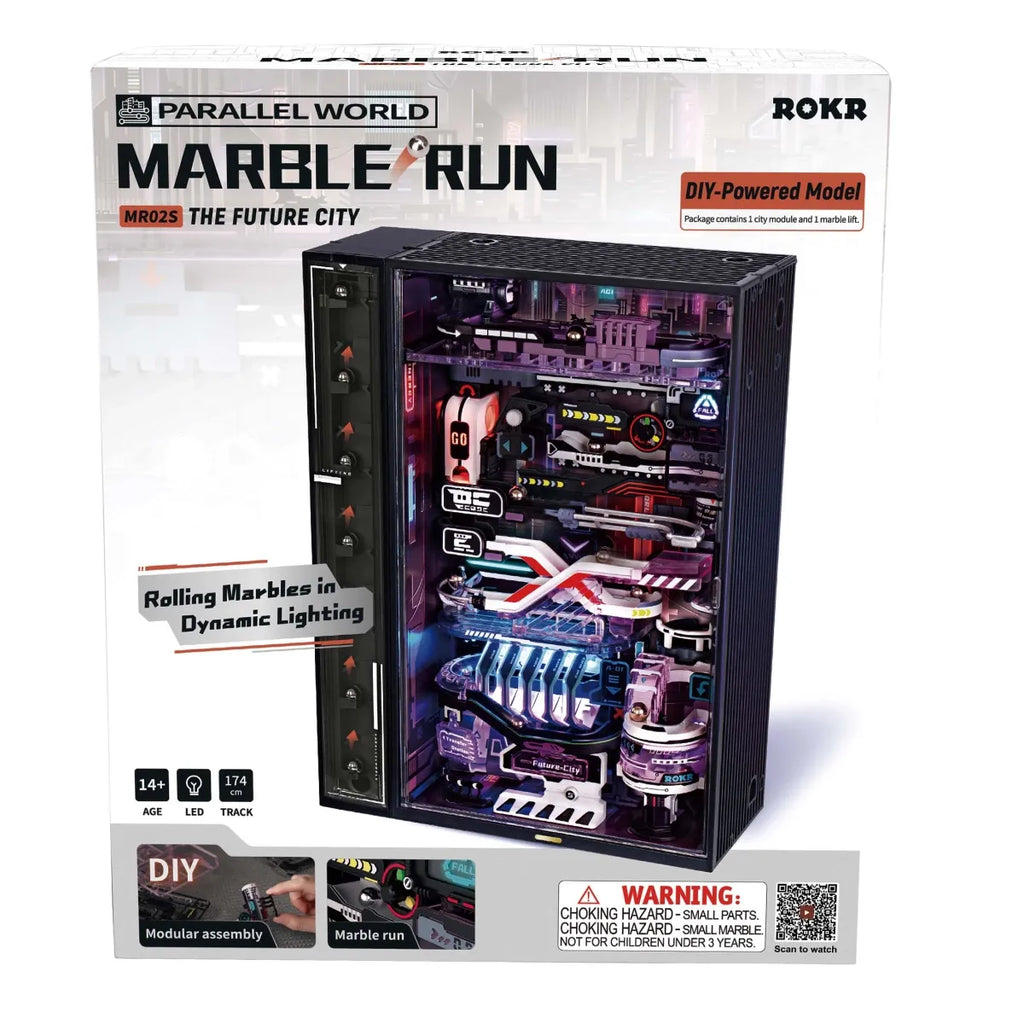 The Future City Marble Run Mechanical 3D Puzzle