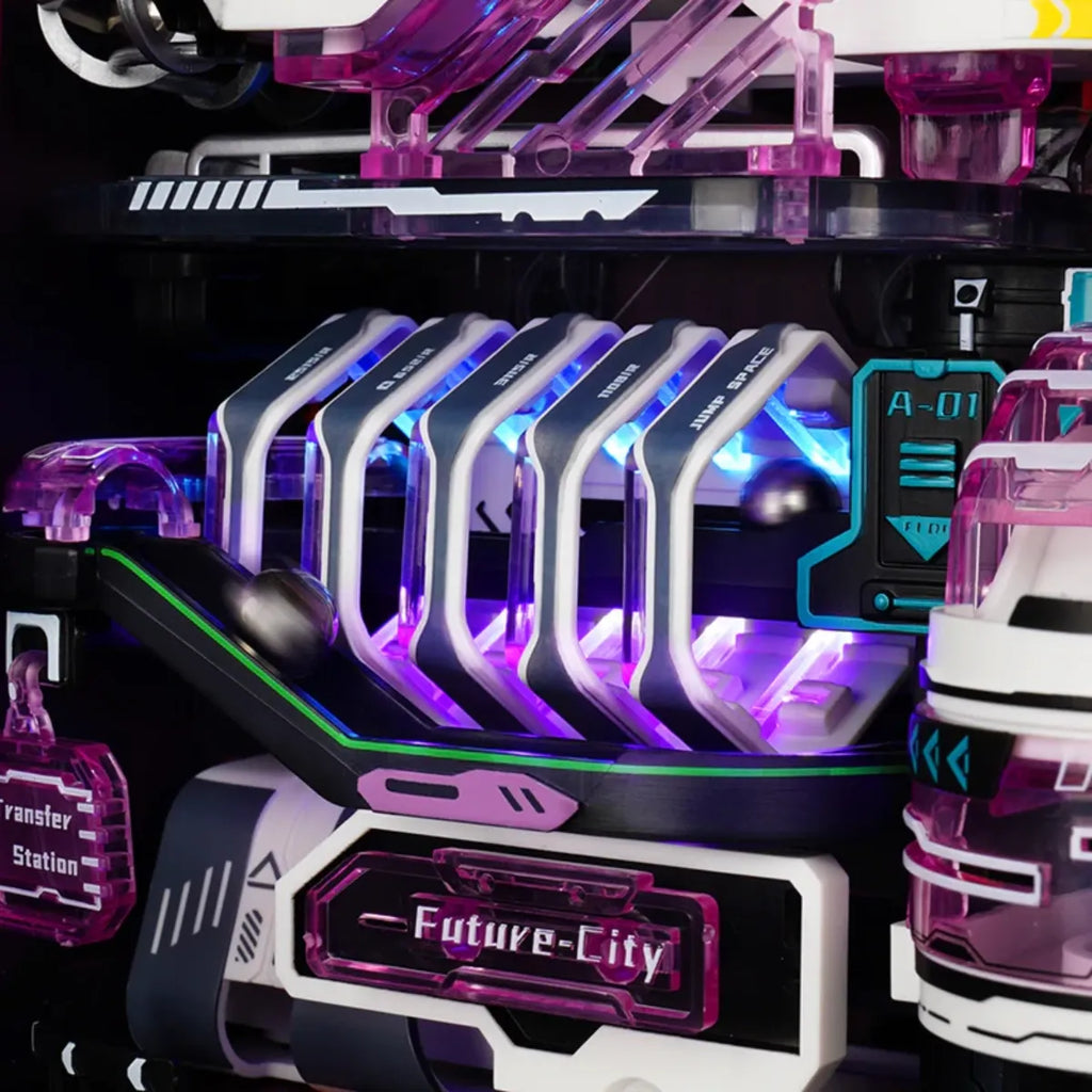 The Future City Marble Run Mechanical 3D Puzzle