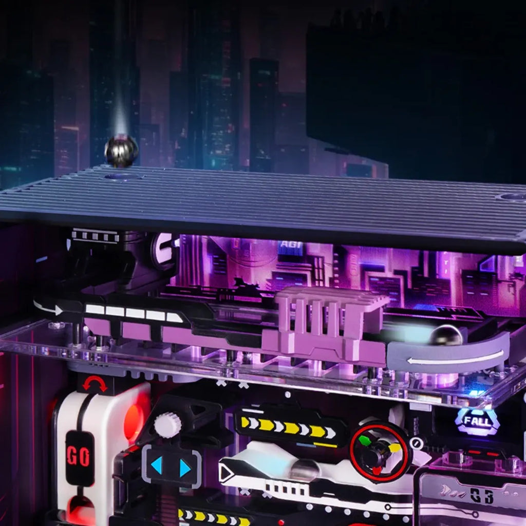 The Future City Marble Run Mechanical 3D Puzzle