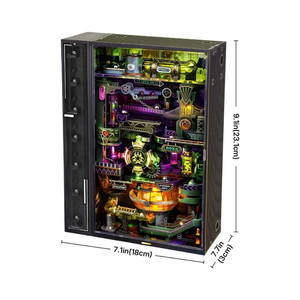 Alchemy City Marble Run Mechanical 3D Puzzle