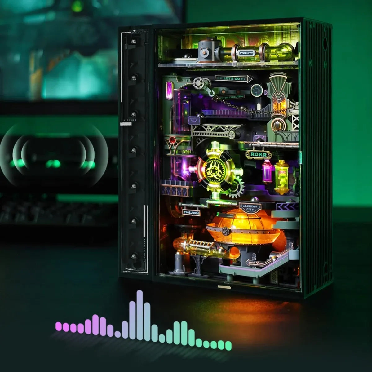 Alchemy City Marble Run Mechanical 3D Puzzle
