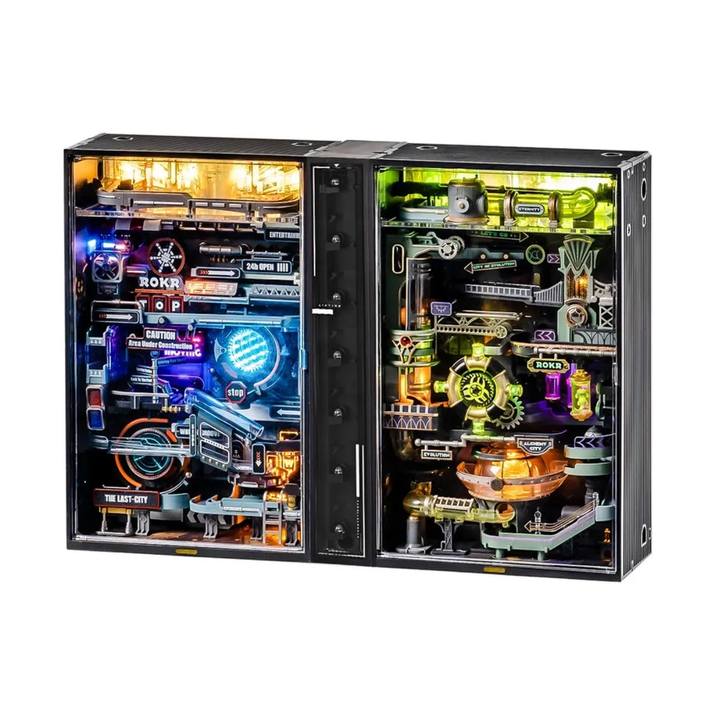 Alchemy City Marble Run Mechanical 3D Puzzle