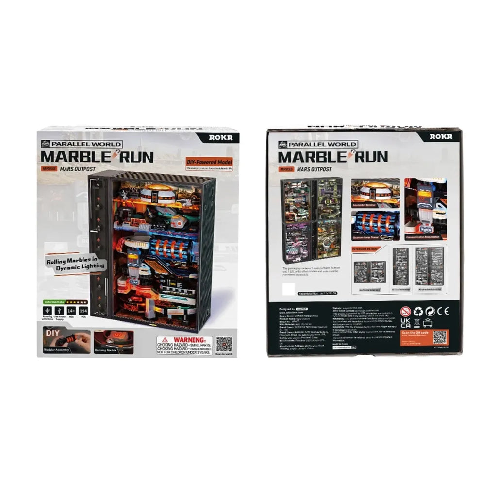 Mars Outpost Marble Run Mechanical 3D Puzzle