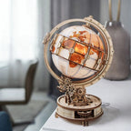 Luminous Globe (Electric Version) Mechanical 3D Wooden Puzzle