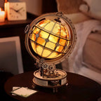 Luminous Globe (Electric Version) Mechanical 3D Wooden Puzzle