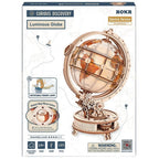 Luminous Globe (Electric Version) Mechanical 3D Wooden Puzzle