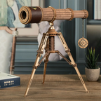 Monocular telescope 3D Wooden Puzzle