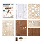 Monocular telescope 3D Wooden Puzzle