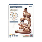 Microscope Mechanical Wooden 3D Puzzle