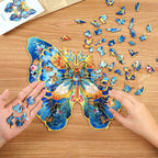 Morpho Helena Wooden Jigsaw Puzzle