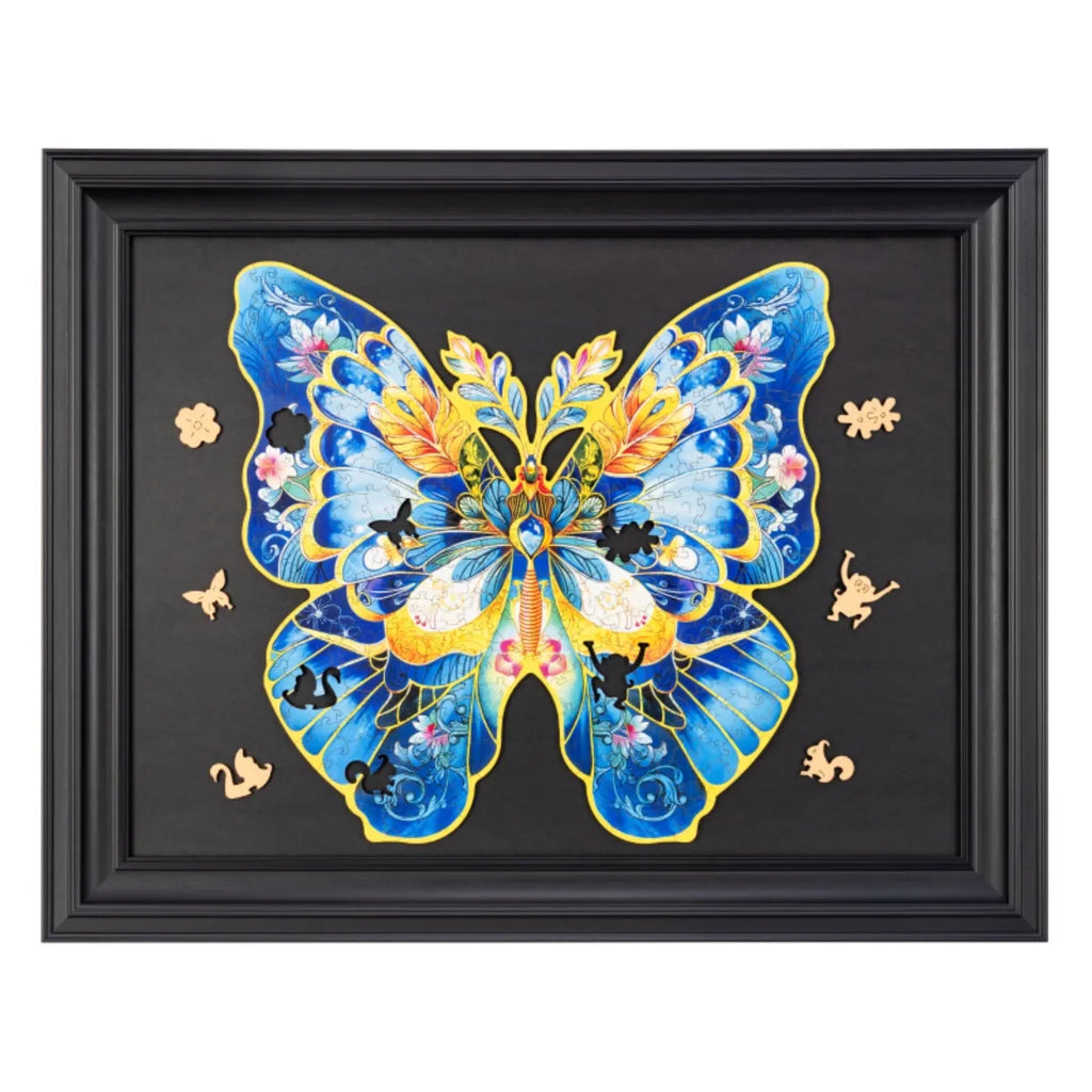 Morpho Helena Wooden Jigsaw Puzzle
