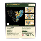 Owl Colorful Wooden Jigsaw Puzzle