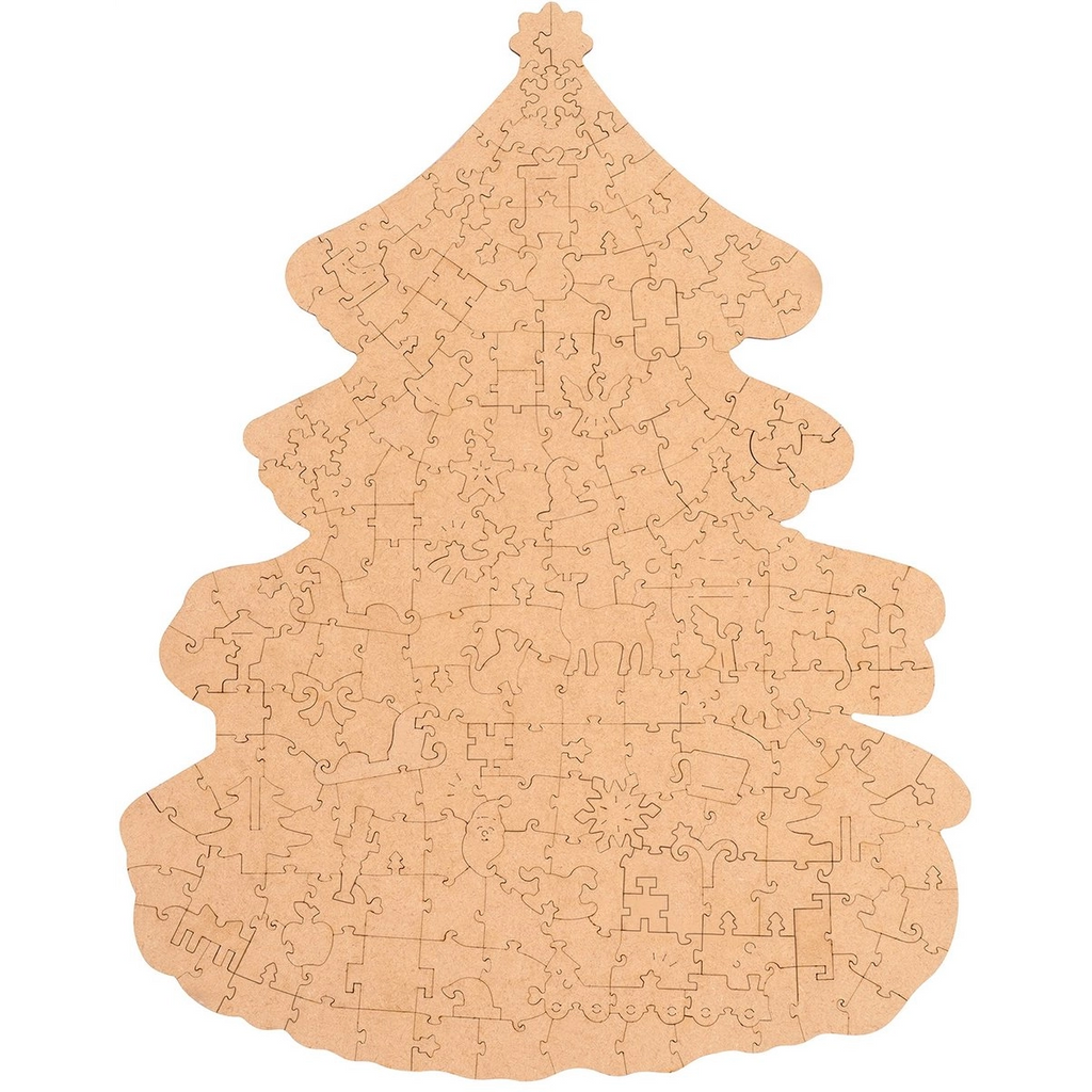 Christmas Town Wooden Jigsaw Puzzle
