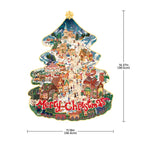 Christmas Town Wooden Jigsaw Puzzle
