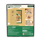 Golden Autumn Carousel Wooden Jigsaw Puzzle