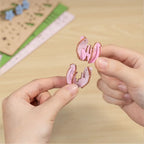 Pink Lily of the Valley DIY Wooden Bouquet Kit