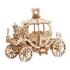 Pumpkin Cart 3D Wooden Puzzle