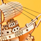 Sailling Ship Model 3D Wooden Puzzle