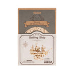 Sailling Ship Model 3D Wooden Puzzle