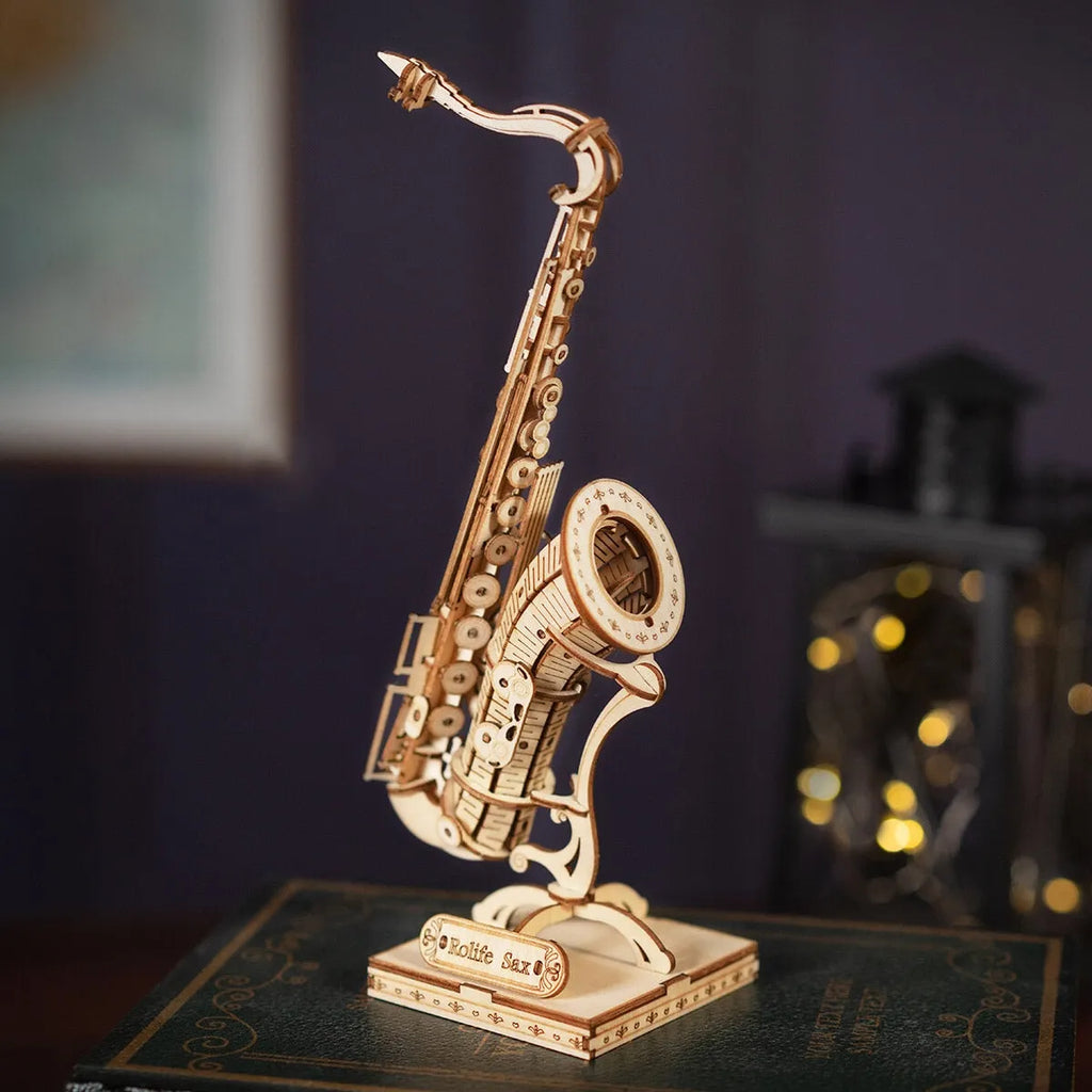 Saxophone 3D Wooden Puzzle